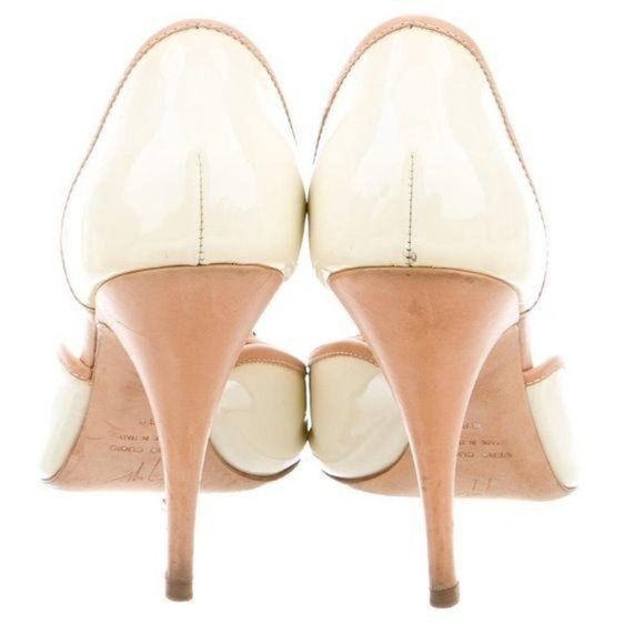 GIUSEPPE ZANOTTI Patent Leather d’Orsay Pumps - Picture 4 of 6